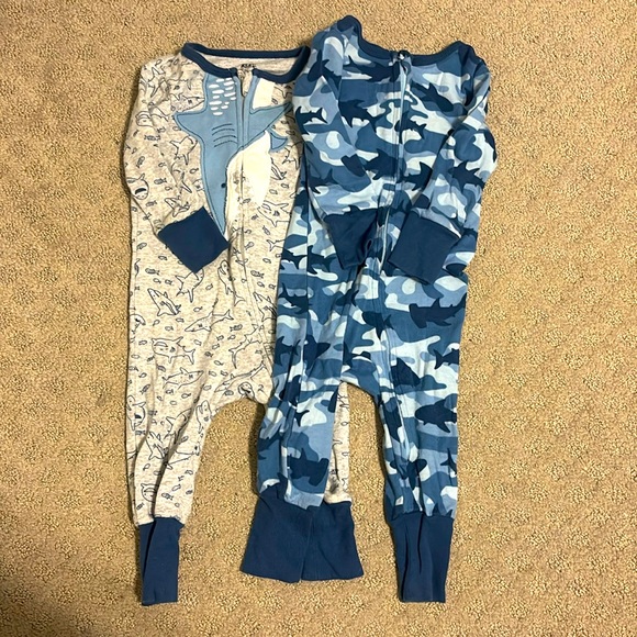 Other - 2 baby pajamas, one worn once, one not at all